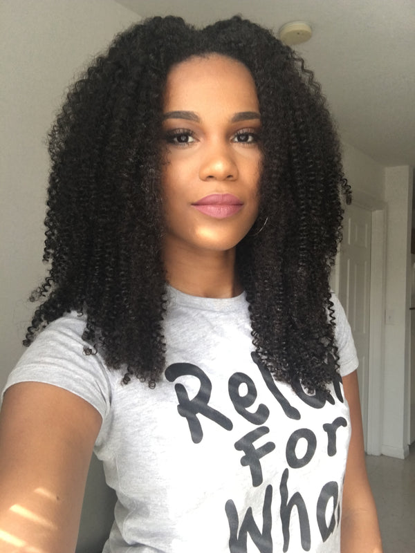 How To Blend Your Natural Hair with Extensions